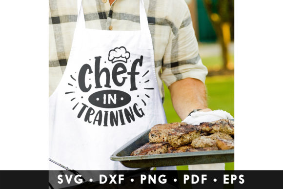 Chef in Training SVG for Crafts and Graphics