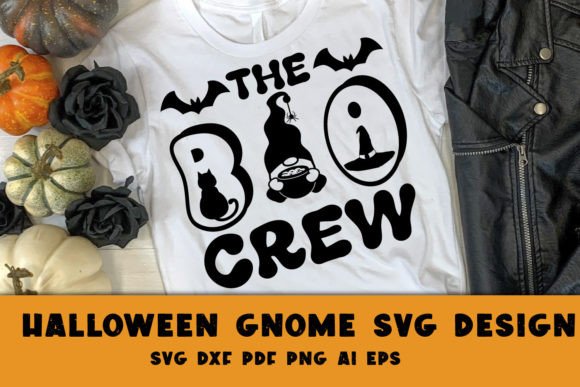 Halloween Gnome SVG for Embroidery Projects