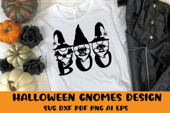 Halloween Gnomes SVG for Crafts and Graphics