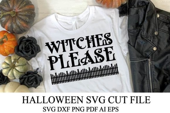 Halloween Witch SVG for Embroidery Projects