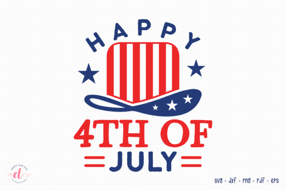 Happy 4th of July SVG for Local Business Branding and Crafts