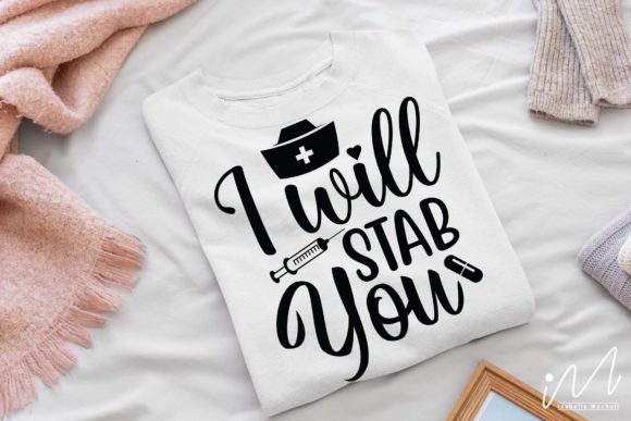 I Will Stab You Svg for Crafts and Graphics