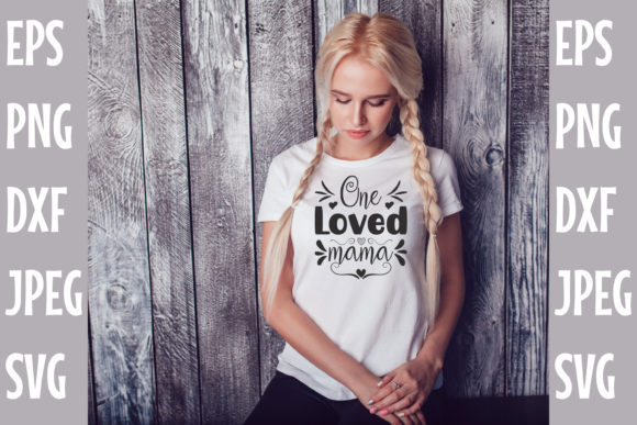 One Loved Mama SVG DESIGN for Local Business Branding